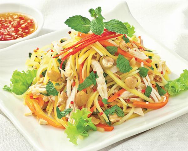 Nộm mực chua cay